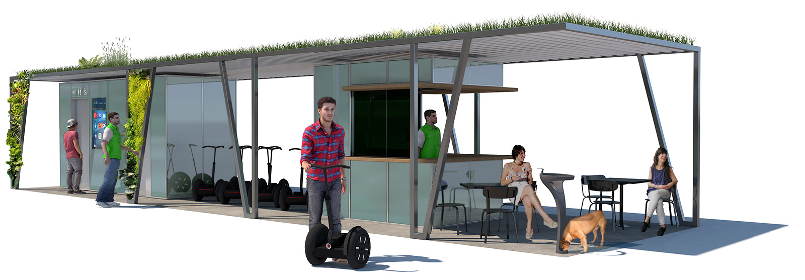 IONDESIGN Public Toilet San Francisco kiost segway