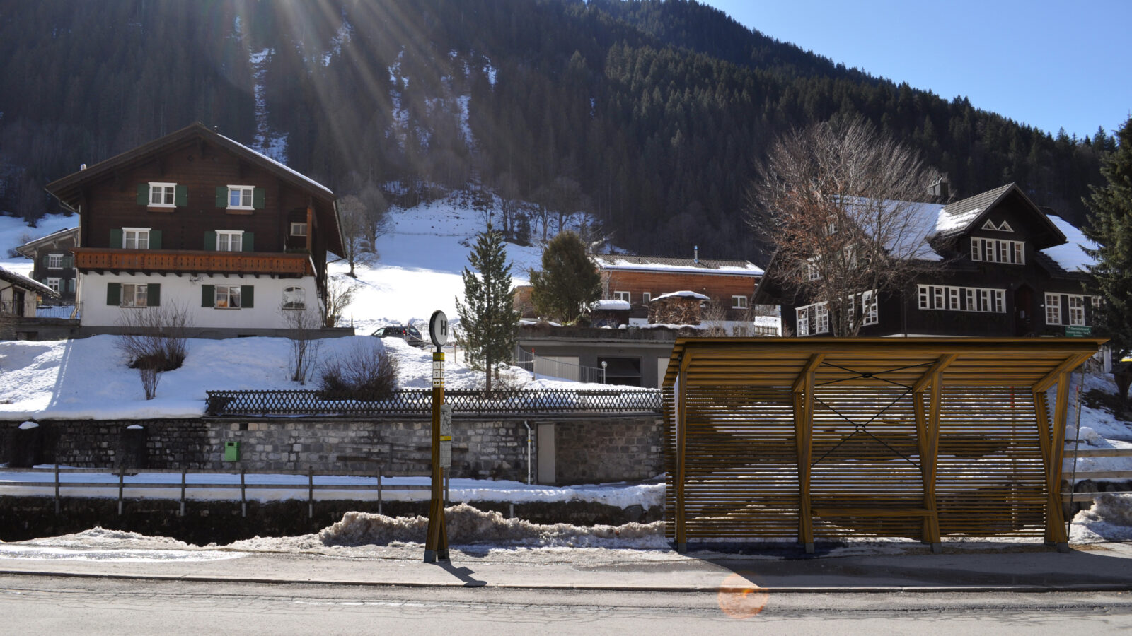 IONDESIGN Public Transport Stop Montafon